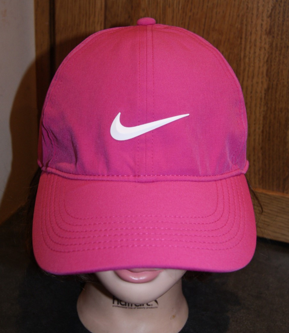 Nike Golf Dri-Fit ADV Heritage86 Pink Womens Adjustable Strap Back Hat Cap